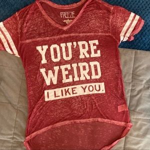 Jersey Inspired Comfy Tee